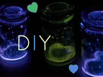 DIY Tumblr *Glühwürmchen im Glas. Firefly in a Jar *