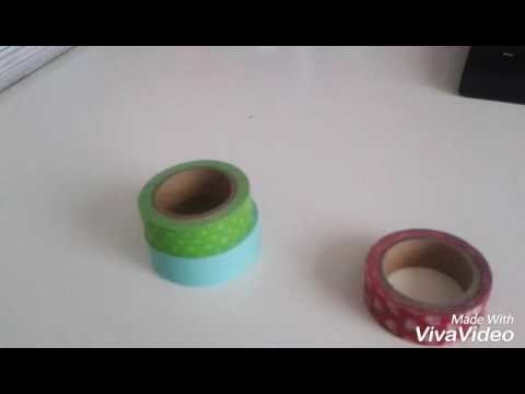 Washi Tape Sticker❤ DIY