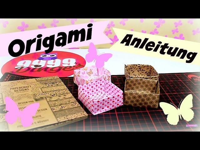 Origami Video deutsch | Geschenkbox falten | Basteln mit Papier | 9999 Dinge - DIY, Basteln & Trends