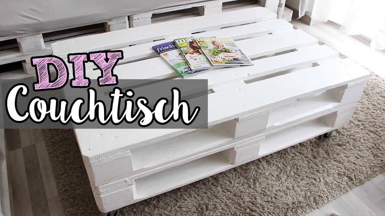 DIY Paletten COUCHTISCH | DIANA DIAMANTA