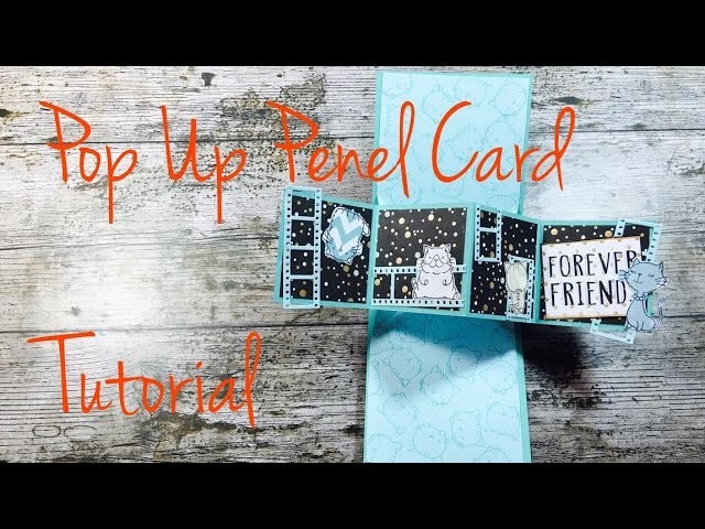 DIY **Pop Up Penel Card** [tutorial | deutsch]