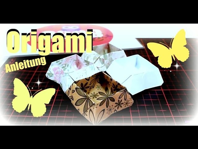 Origami für Anfänger | schräge Faltschachtel Tutorial deutsch | 9999 Dinge - DIY, Basteln & Trends