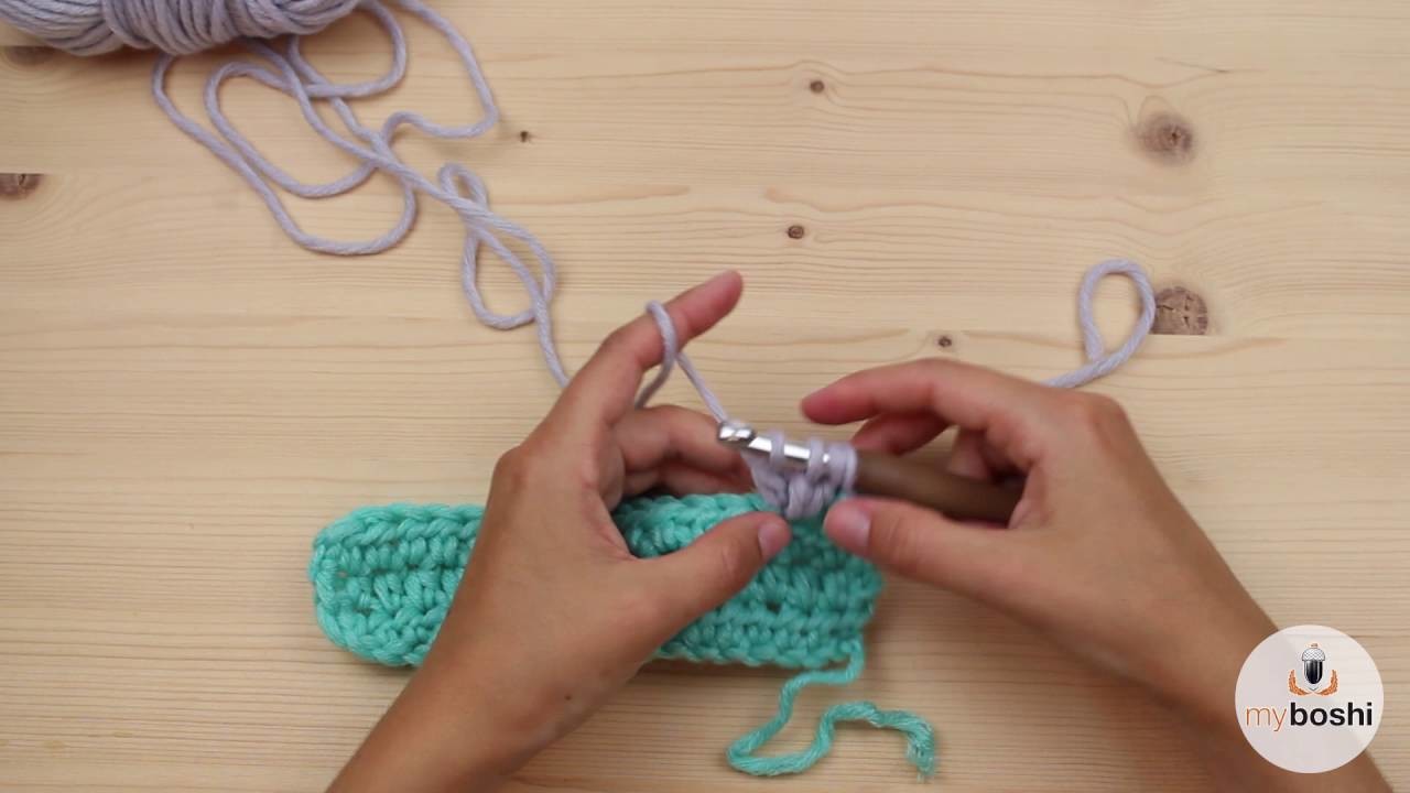 Crochet Along 2016 -Schritt 2 kleines Quadrat
