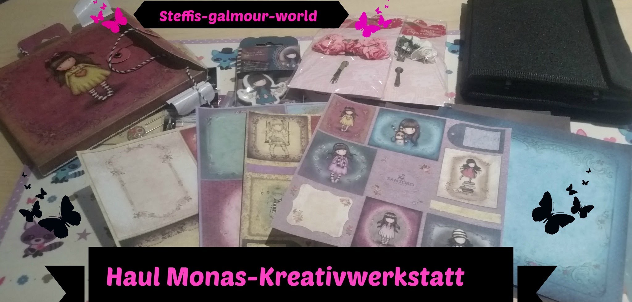 Haul Monas-Kreativwerkstatt. Einkauf Bastel Zubehör DIY