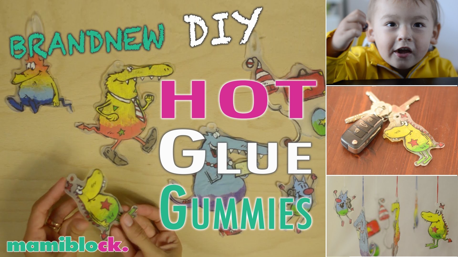 Hot Glue Gummies | Brandneues DIY | mamiblock - Der Mami Blog