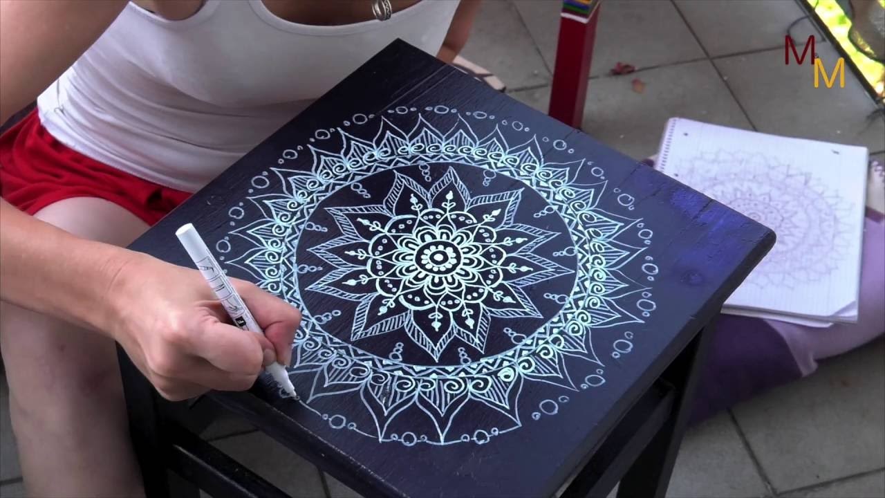 Mandala Zeichnen Art Draw Painting (DIY )