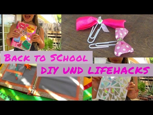 Back to School- DIY & Lifehacks #HapbeeSummer |oOBeeHappyOo