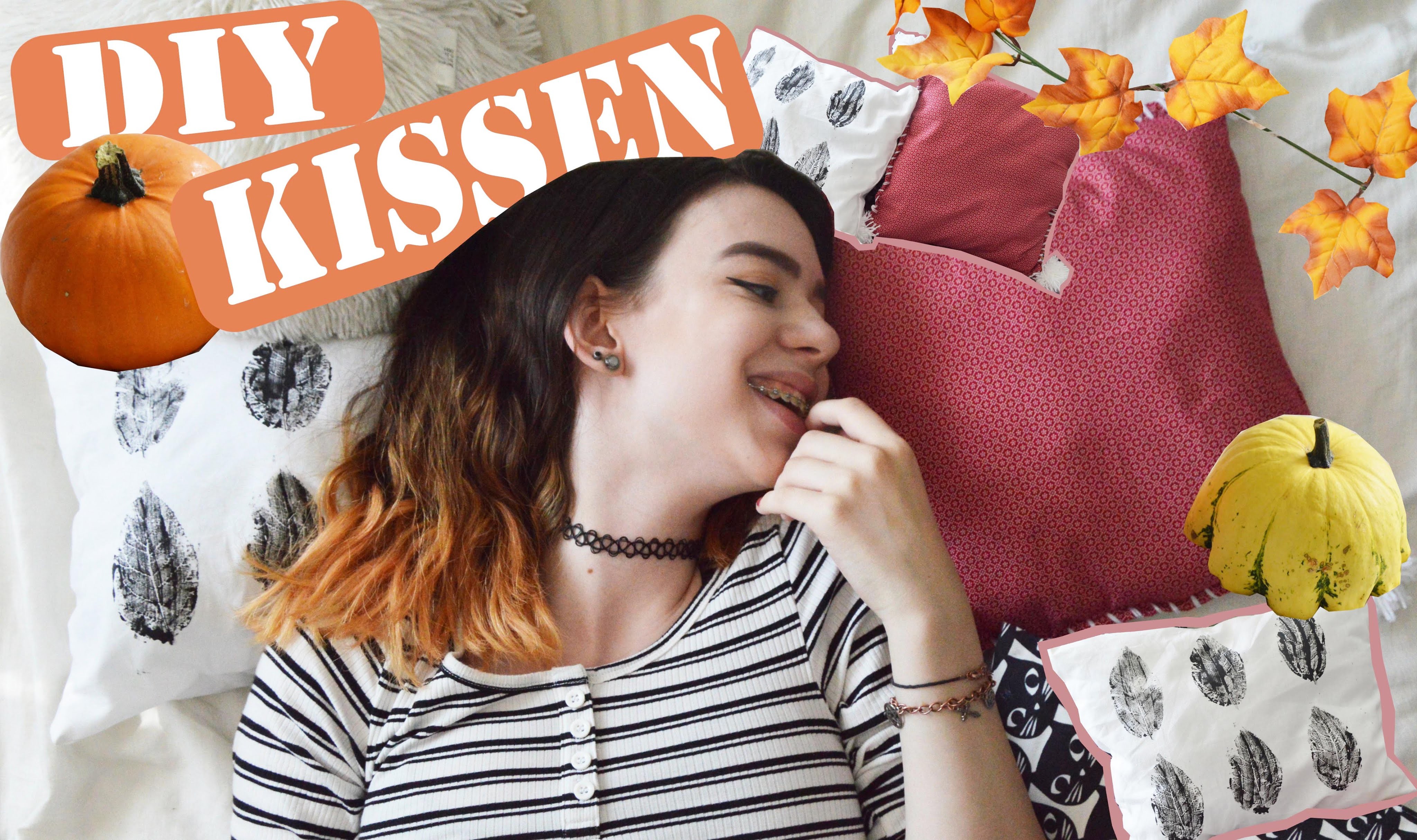 DIY Kissen für den Herbst 
