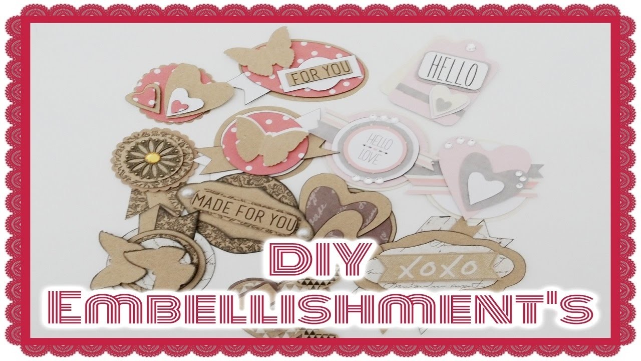 DIY Embellishment's ||  Craft update #5
