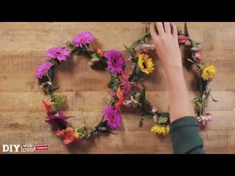 DIY Flower Power-Blumenkette für den Festival-Look