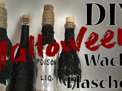 DIY | Halloween Wachsflaschen | Crafting Mood
