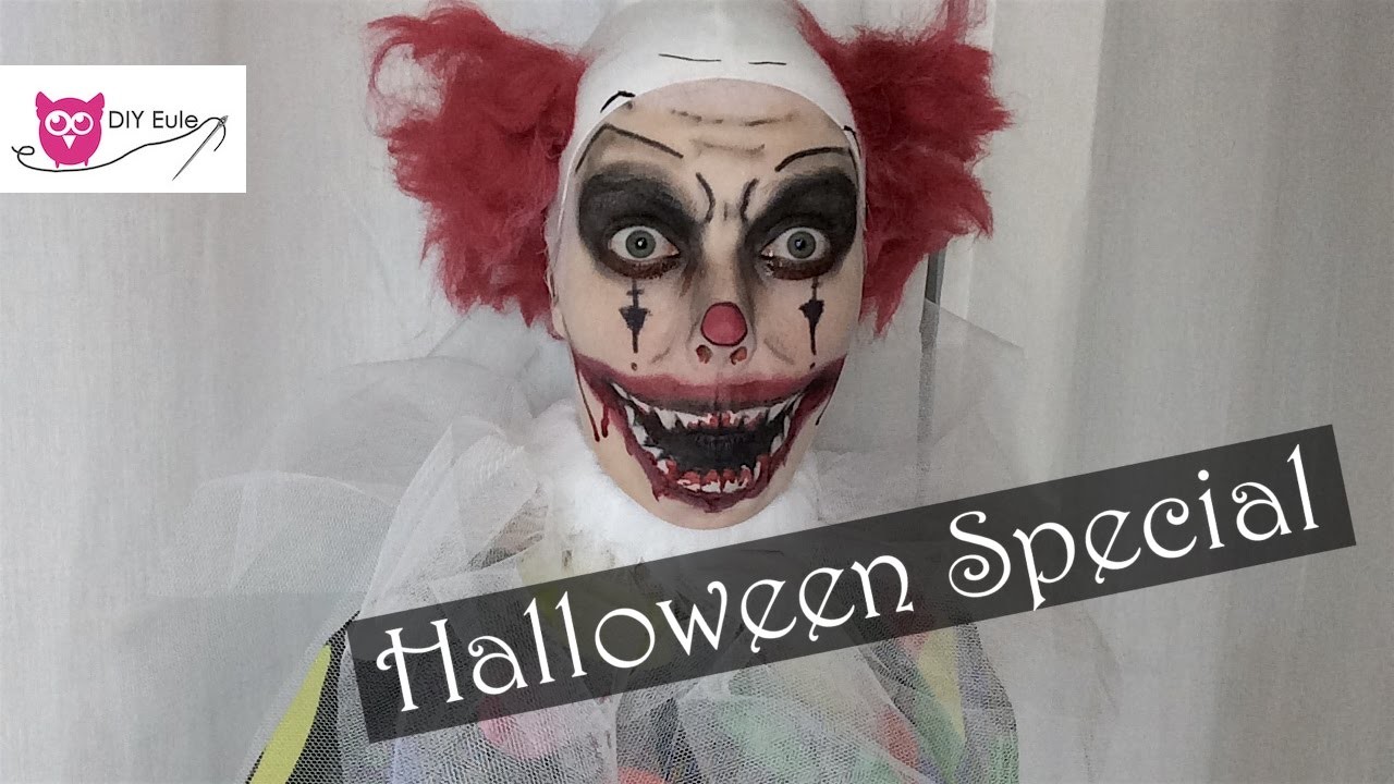 20K & Halloween Special: Creepy Clown nähen – DIY Eule