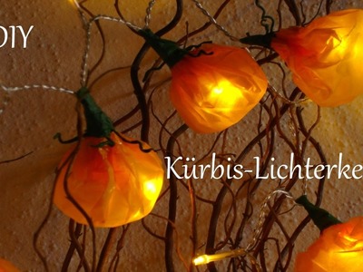 DIY | Kürbis-Lichterkette | Herbstdeko | Halloween | Just Deko
