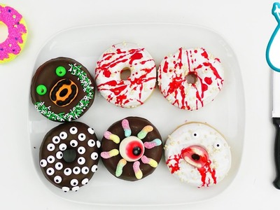 DIY HALLOWEEN Donuts mit EVA testen | halloween dekoration und essen | IN ALLER MUNDE