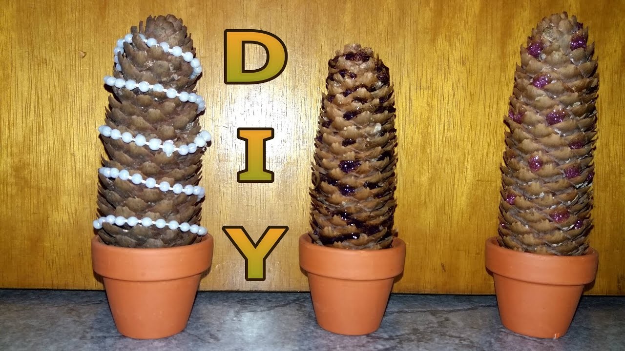 Tannenzapfen - Dekoration basteln ● DIY  * Julebuergerfee