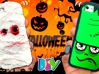 DIY Handytasche für Halloween!! SUPER EINFACH Mumie und Frankenstein, um es selbst zu tun