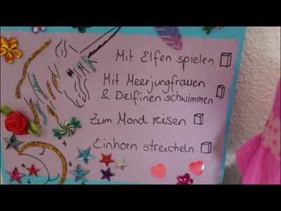 DIY: Glitzerkarte zum Muttertag basteln - Karte