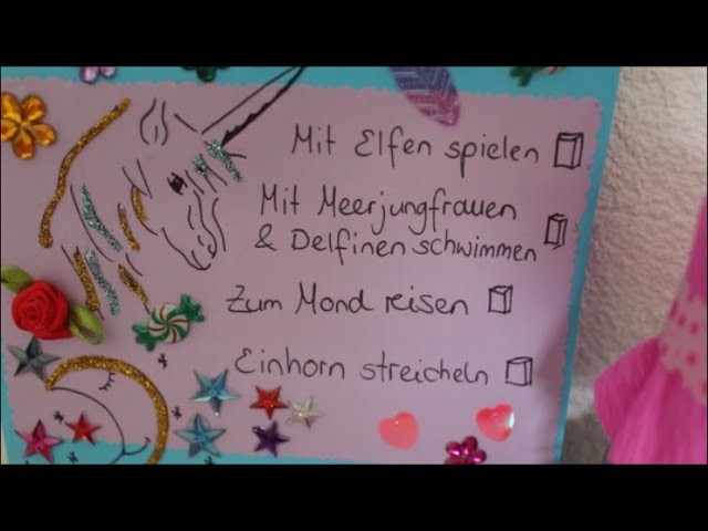 DIY: Glitzerkarte zum Muttertag basteln - Karte