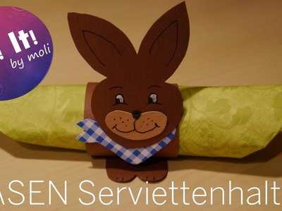 DIY Süßer Hasen-Serviettenhalter für OSTERN