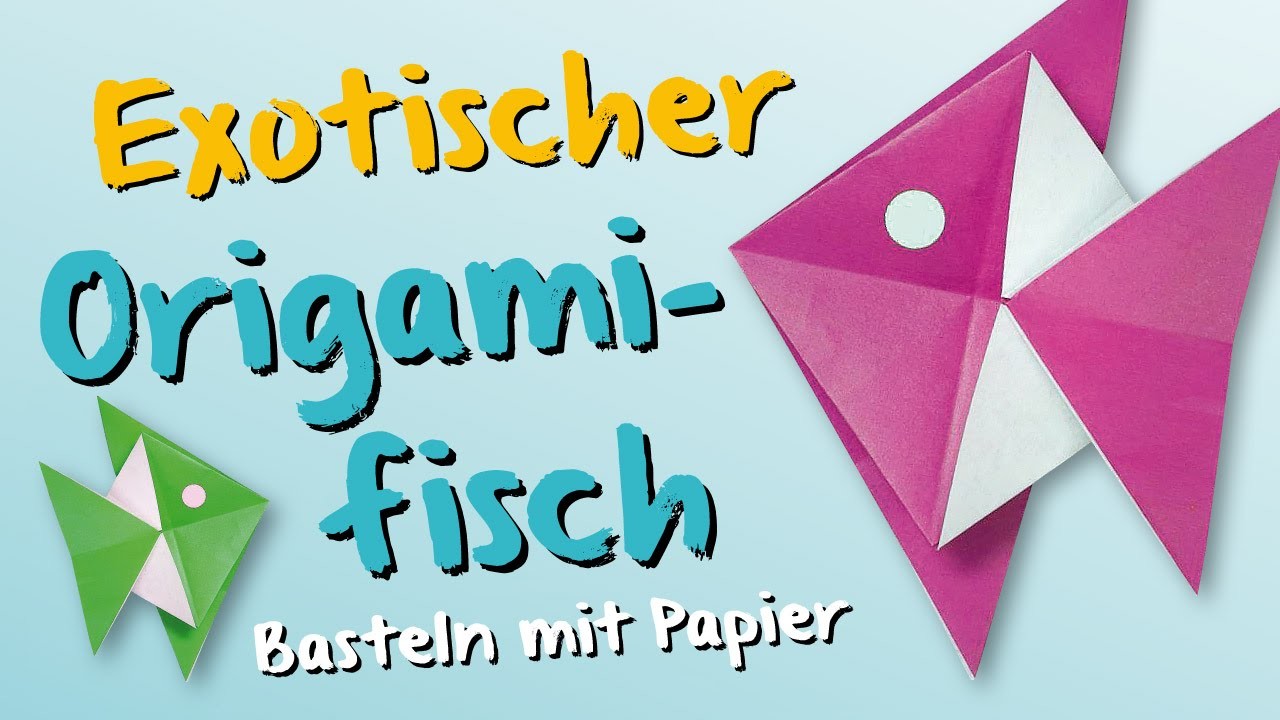 Origami - der exotische Fisch