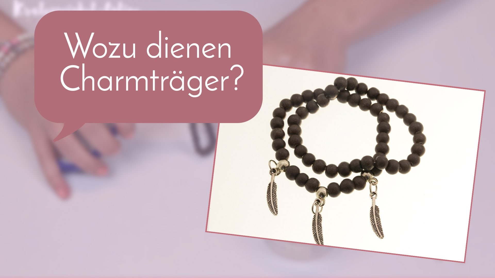 Schmuck machen mit Perlenladen-Online - Charms befestigen