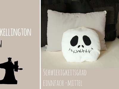 DIY Halloween I Jack Skellington Kissen