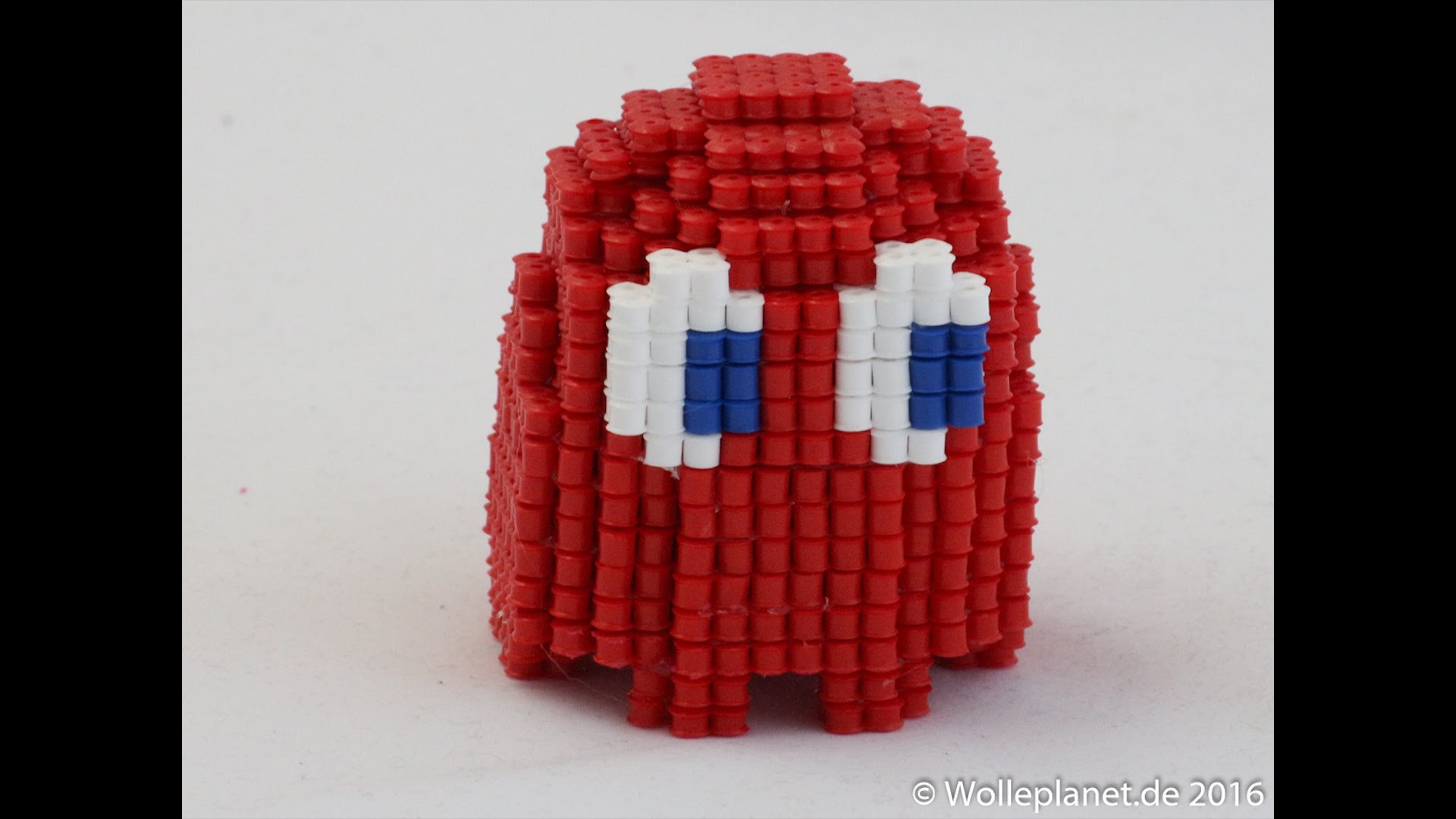 Perler Bead 3D Pacman Geist