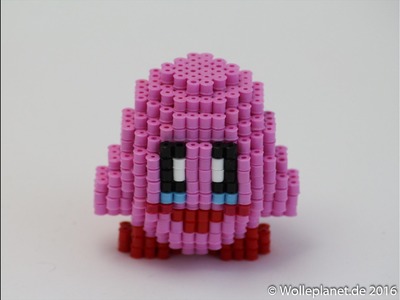 Perler Bead 3D Kirby