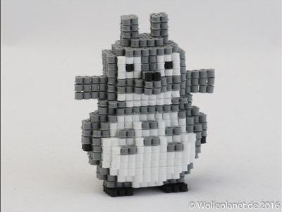 Perler Bead 3D Totoro