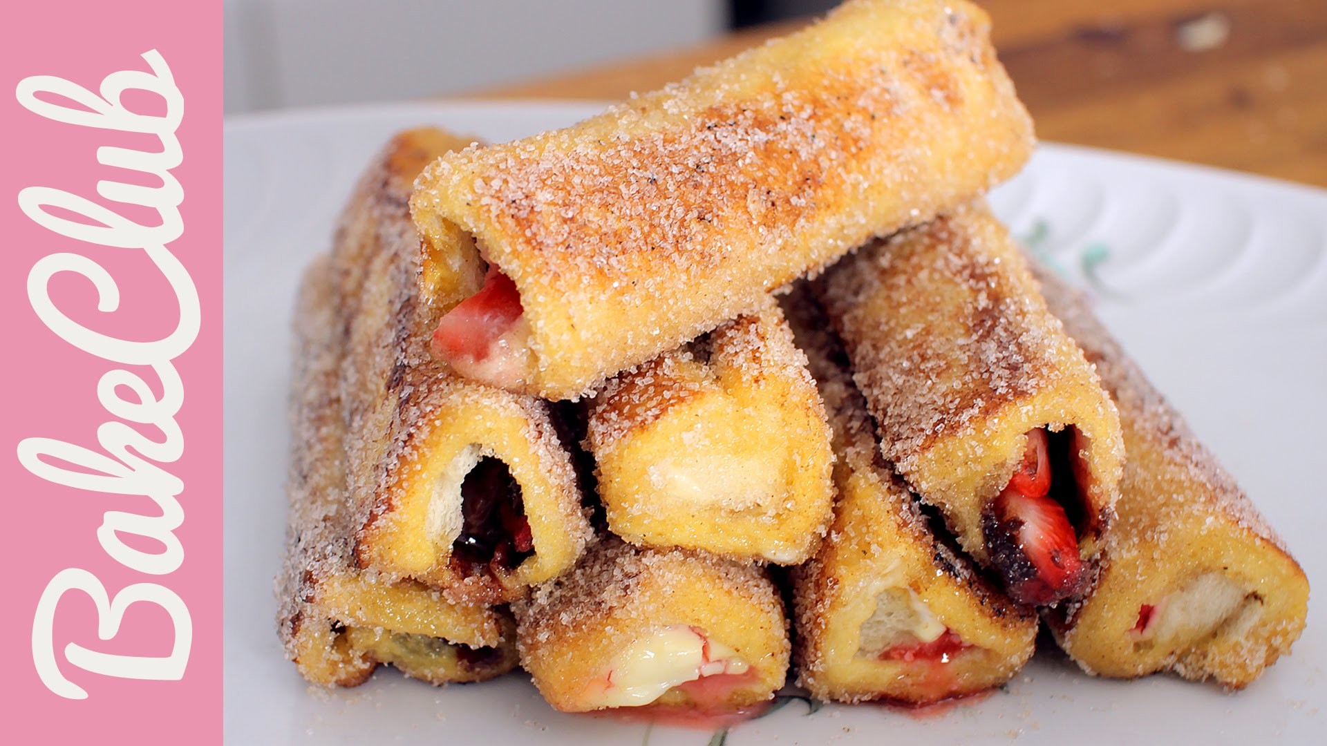 Nutella French Toast Rolls | BakeClub