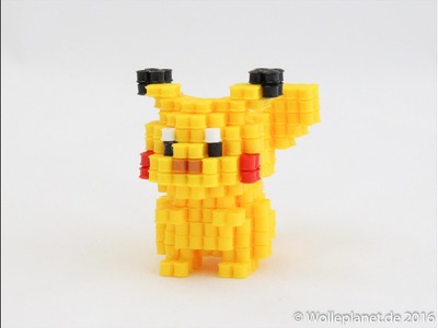Perler Bead 3D Pikachu