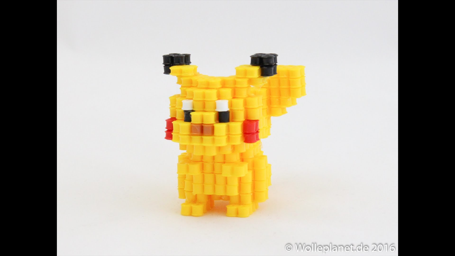 Perler Bead 3D Pikachu