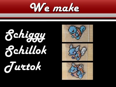 Timelapse Pokemon Schiggy, Schillok und Turtok #007 - #009