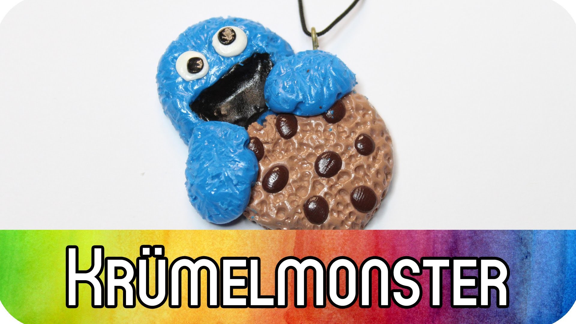 Polymer Clay | Fimo Tutorial: #Grenzgeniales Krümelmonster (Cookie Monster) | kreativBUNT