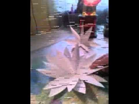 3D - Papier Blume basteln