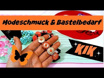 KIK Einkauf mit Bastelbedarf & Schmuck | 9999 Dinge - DIY, Basteln & Trends