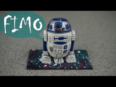 R2-D2 ~ Star Wars ~ Fimo. Polymerclay. Tutorial