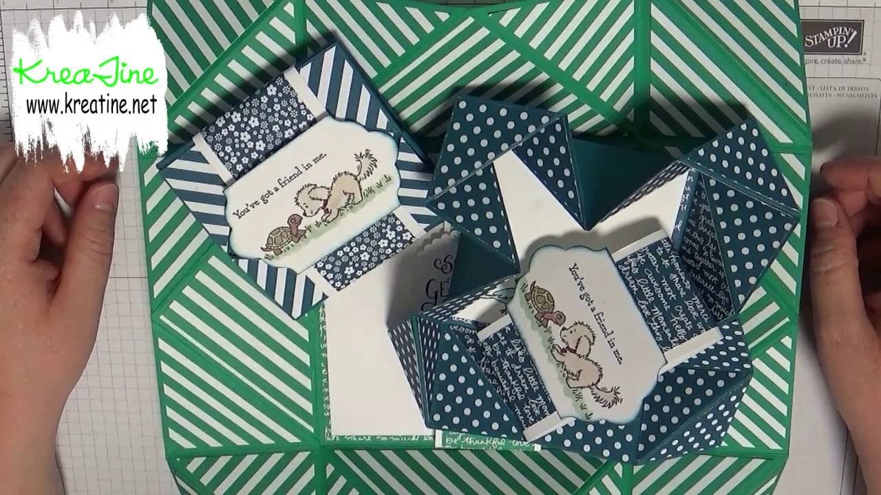 Stampin`Up! - Napkin Fold Card