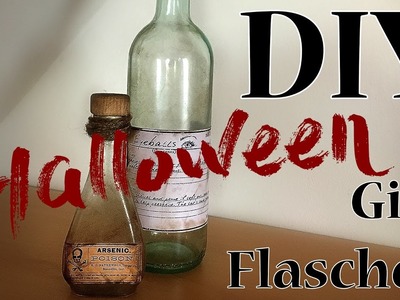 DIY | Halloween Giftflaschen | Crafting Mood