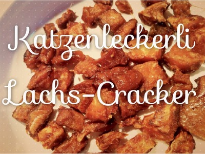 Gesunde Katzenleckerli Rezept: Lachs-Cracker