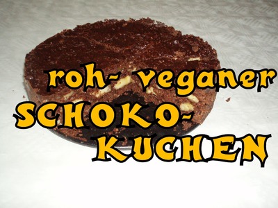 Vegane Rohkost: Schoko- Bananen- Kuchen *  einfach + lecker!