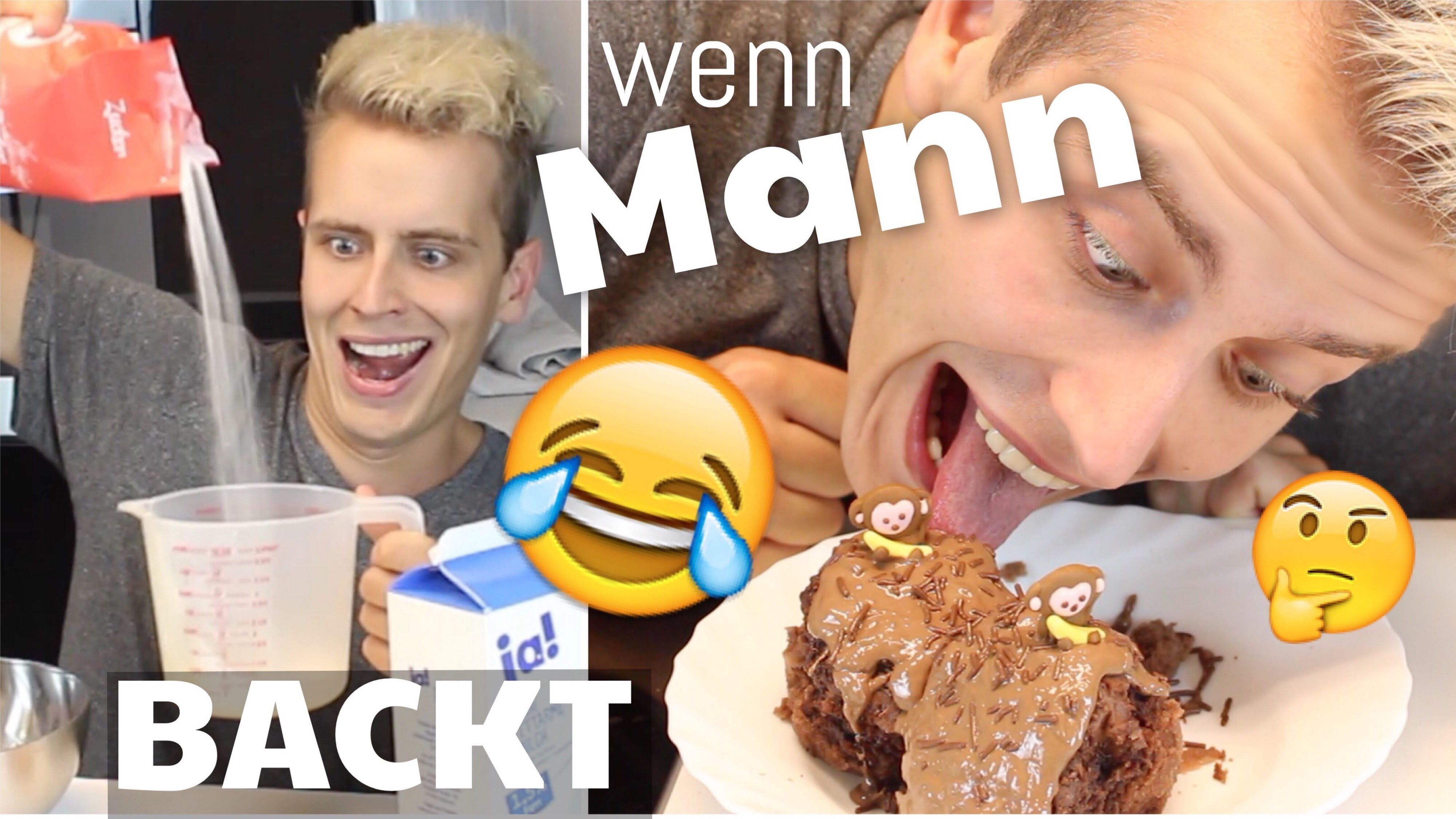 Wenn MANN backt :O .  Völlige ESKALATION | Julienco