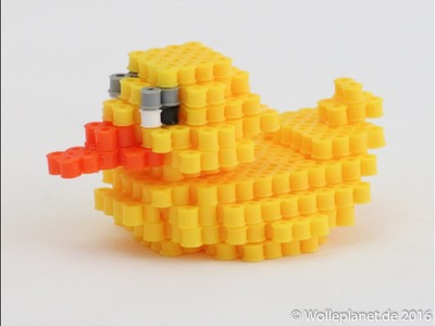 Perler Bead 3D Ente