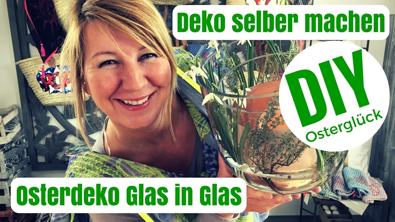 DIY-Deko Ideen selber machen - Glas in Glas Deko - von Imke Riedebusch