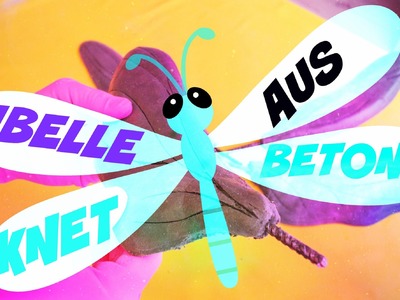 DIY: Deko Libelle aus Knetbeton zum selbermachen