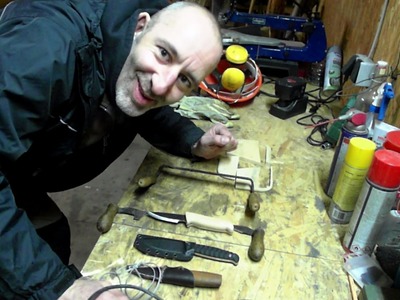 How to make.DIY: Neck knife Teil 1 die Klinge, handgeschmiedeter Stahl