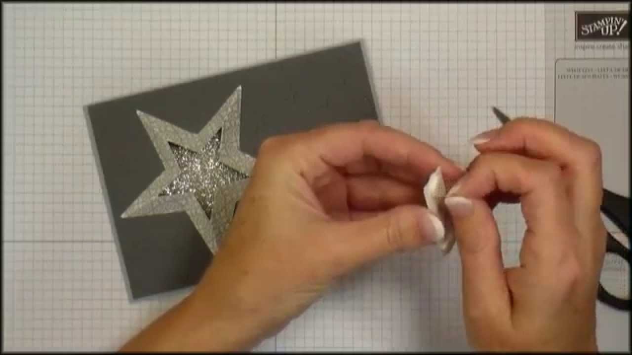 Sternen Weihnachtskarte