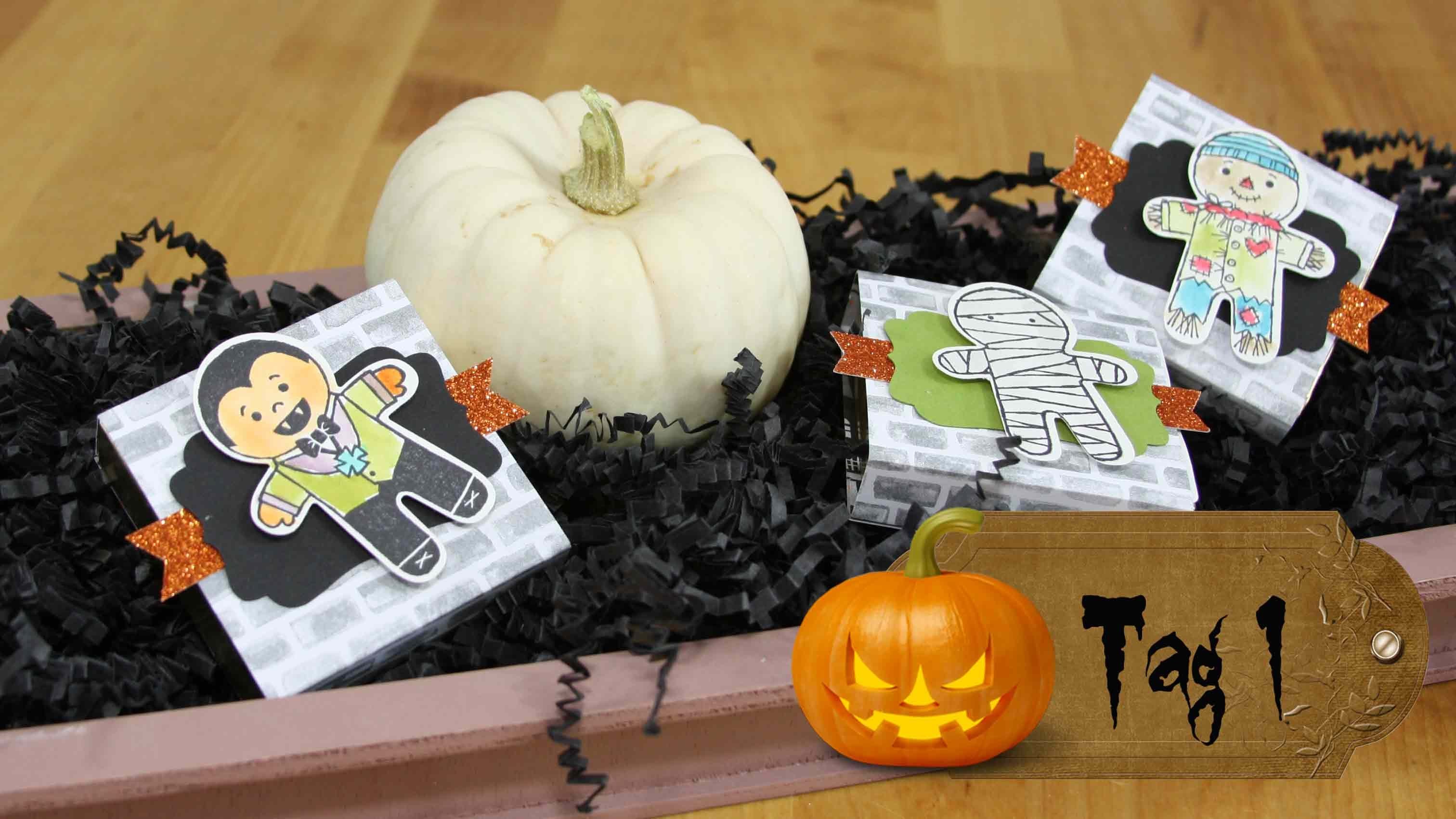 12 Tage Halloween #01 - Verpackungen mit Produkten von Stampin' Up!