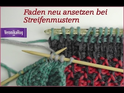 Faden neu ansetzen - Faden neu beginnen