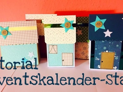 Adventskalender-Stadt *DIY Paperbags* [tutorial | deutsch]